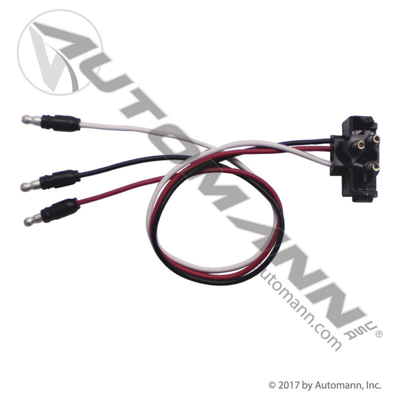 571.PT128- Pigtail 3 Wire - Nick's Truck Parts