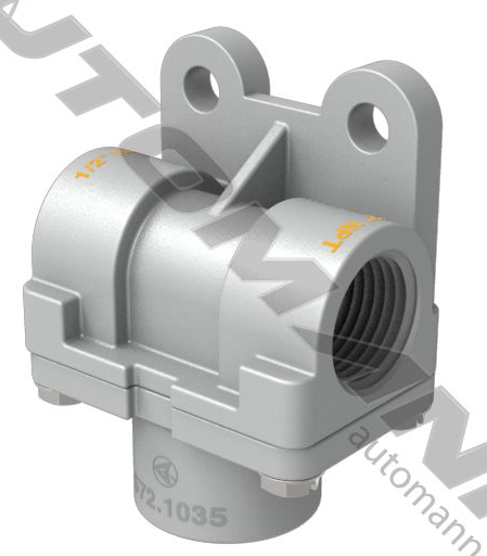 572.1035- Fuel Return Flow Splitter Tee High Flow - Nick's Truck Parts