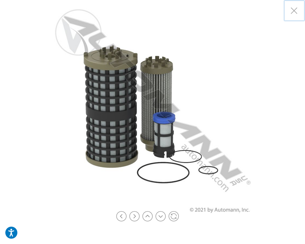 572.23151 - Engine Fuel Filter Kit Detroit Diesel - Nick's Truck Parts