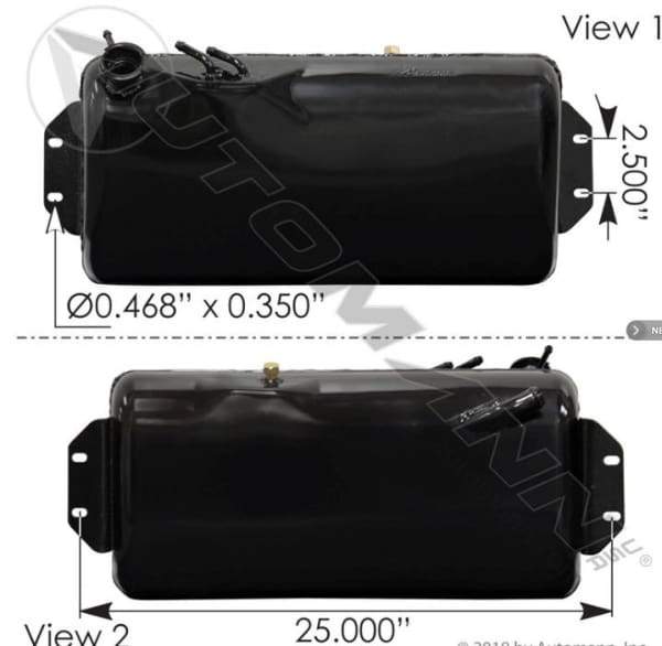575.1016-COOLANT RESERVOIR FREIGHTLINER, (product_type), (product_vendor) - Nick's Truck Parts