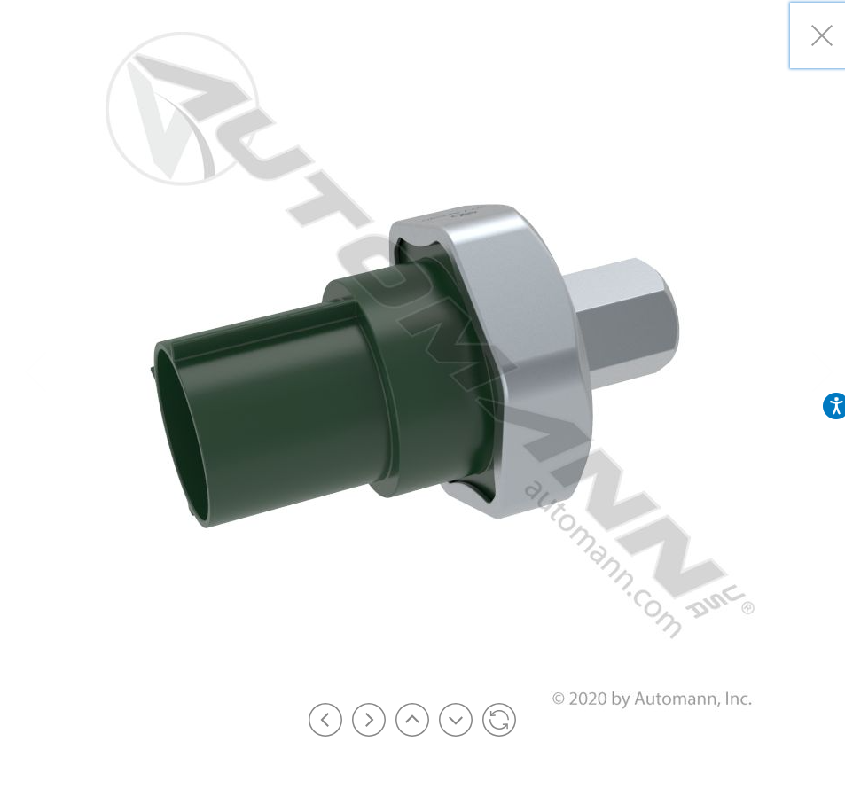 577.46590 - Hi-Pressure Sensor Green HVAC - Nick's Truck Parts