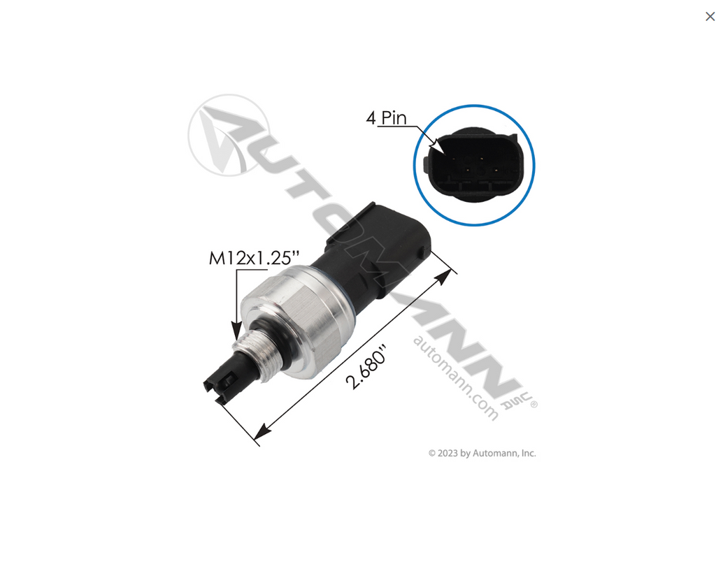 577.55584- Pressure Temperature Sender AC IHC - Nick's Truck Parts
