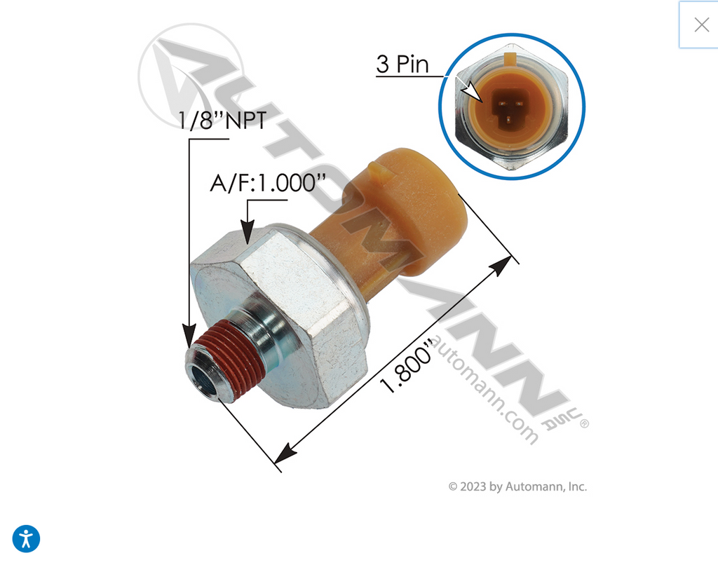 577.55613OE- Engine Oil Sensor IHC - Nick's Truck Parts