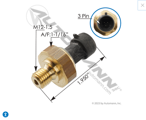 577.55629OE- Oil Pressure Sensor IHC - Nick's Truck Parts