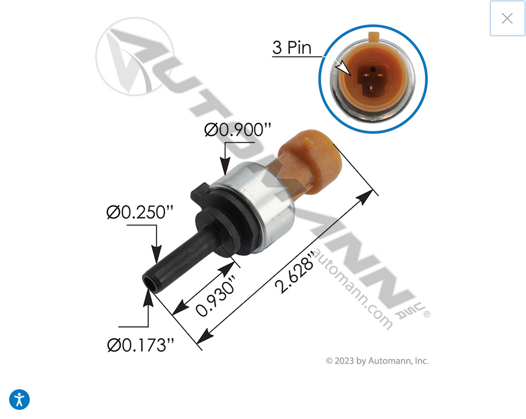 577.59514OE - Air Pressure Sensor Peterbilt - Nick's Truck Parts