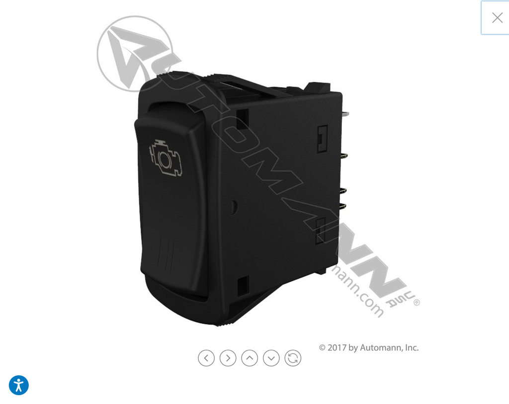577.6251- Rocker Switch Mack - Nick's Truck Parts