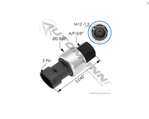 577.75647- Pressure Cycling Switch AC Peterbilt - Nick's Truck Parts