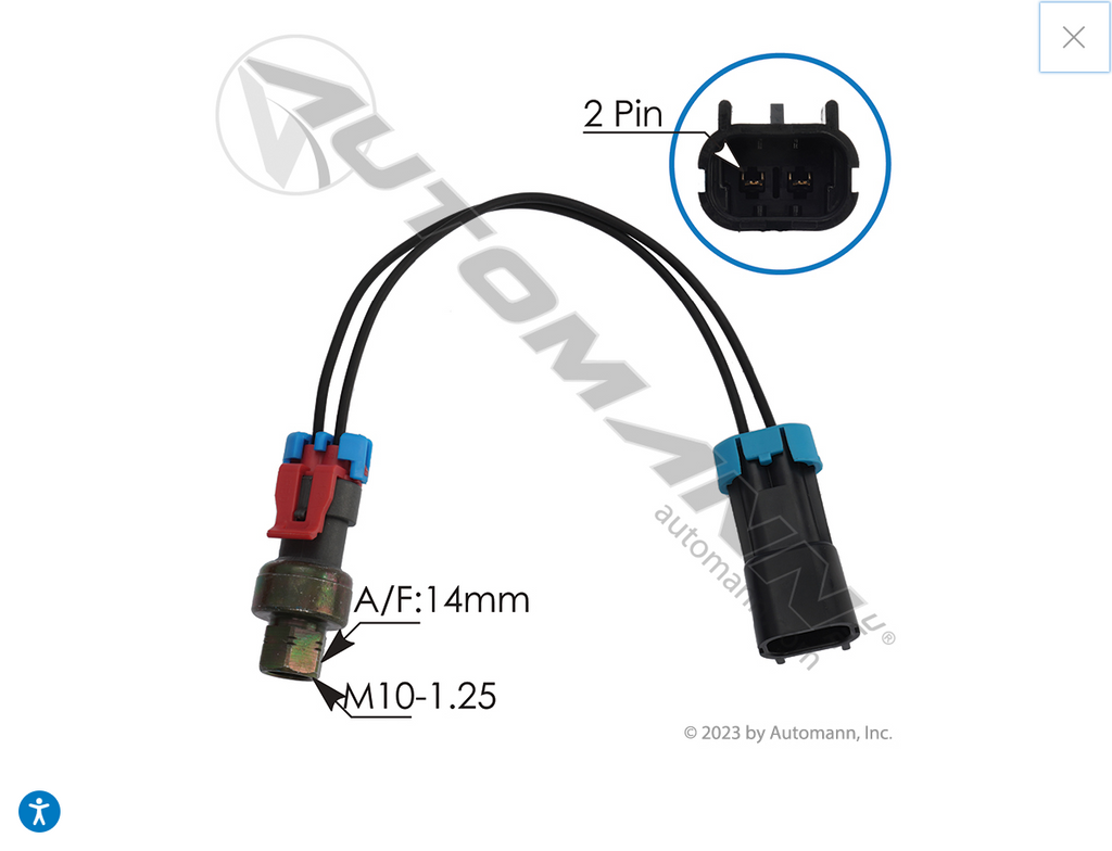 577.96505OE - Binary Switch AC Mack - Nick's Truck Parts