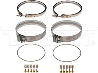 674-9037- Freightliner Diesel Particulate Filter Gasket And Clamp Kit - Nick's Truck Parts