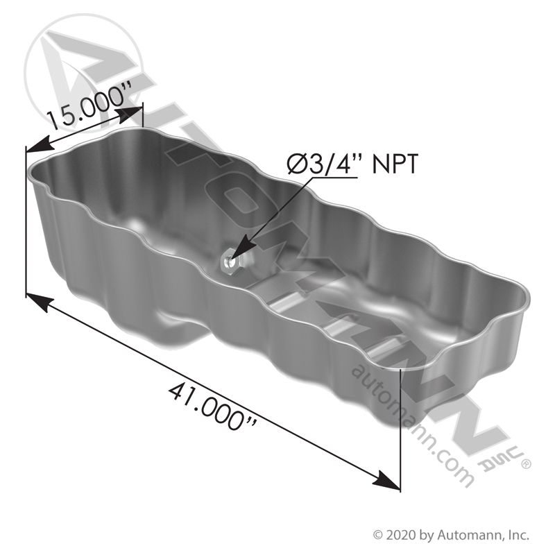 802.90176- Oil Pan IHC - Nick's Truck Parts