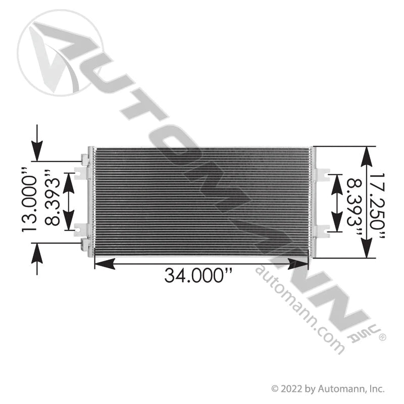 813.55116 - Condenser IHC - Nick's Truck Parts
