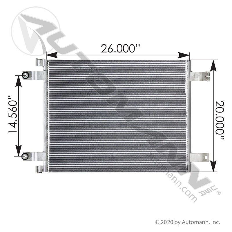 813.59103- Condenser Kenworth - Nick's Truck Parts