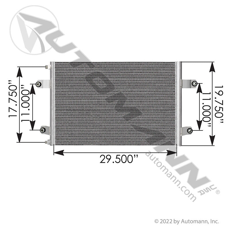 813.62110- Condenser Mack - Nick's Truck Parts