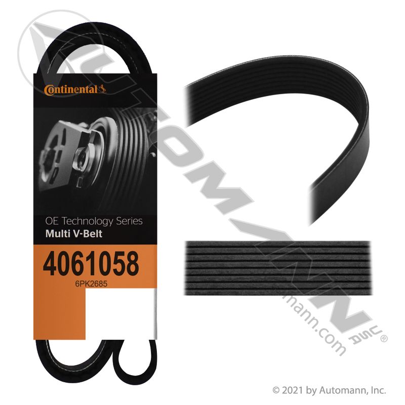 815.4061058- Continental Elite Poly-V Serpentine Belt - Nick's Truck Parts