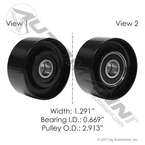 814.89102- Dayco Pulley - Nick's Truck Parts
