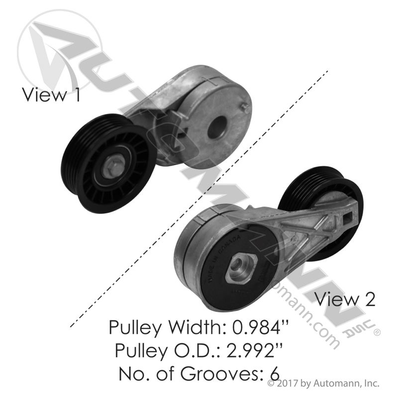 816.49245- Continental Elite Tensioner Assembly - Nick's Truck Parts