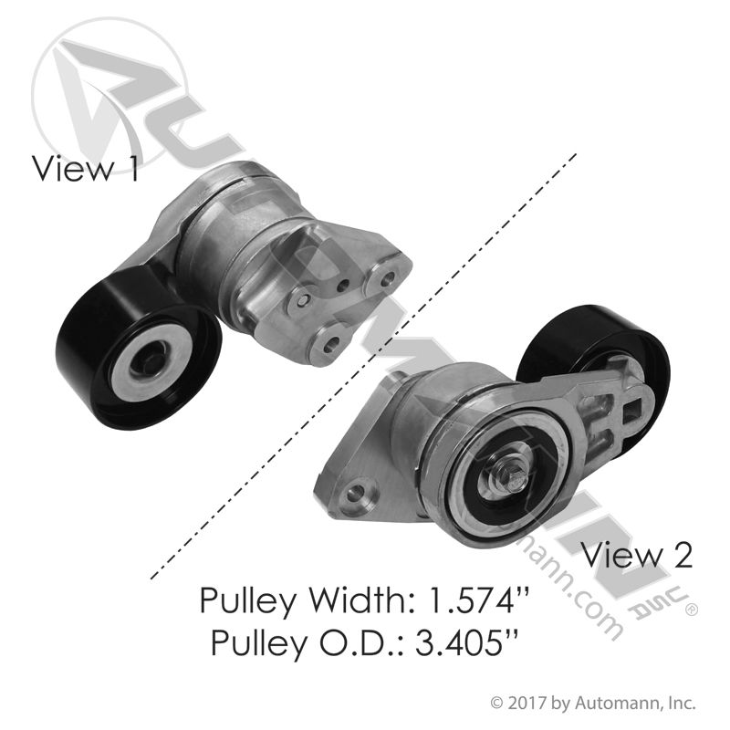 816.49601- Continental Elite Tensioner Assembly - Nick's Truck Parts