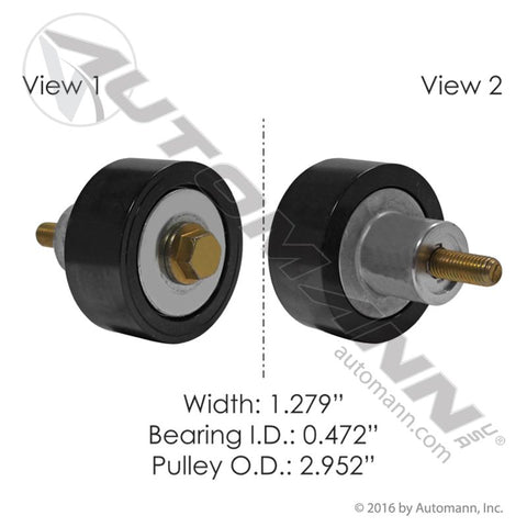 816.50043- Continental Elite Pulley - Nick's Truck Parts