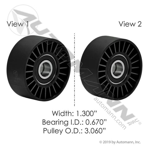 819.36094- Belt Pulley - Nick's Truck Parts