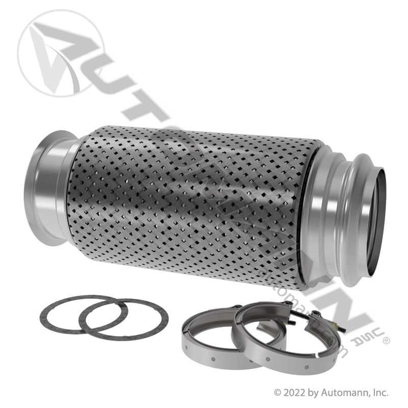 820.B55154P-WO - Exhaust Bellows IHC w/o Pipes Premium - Nick's Truck Parts