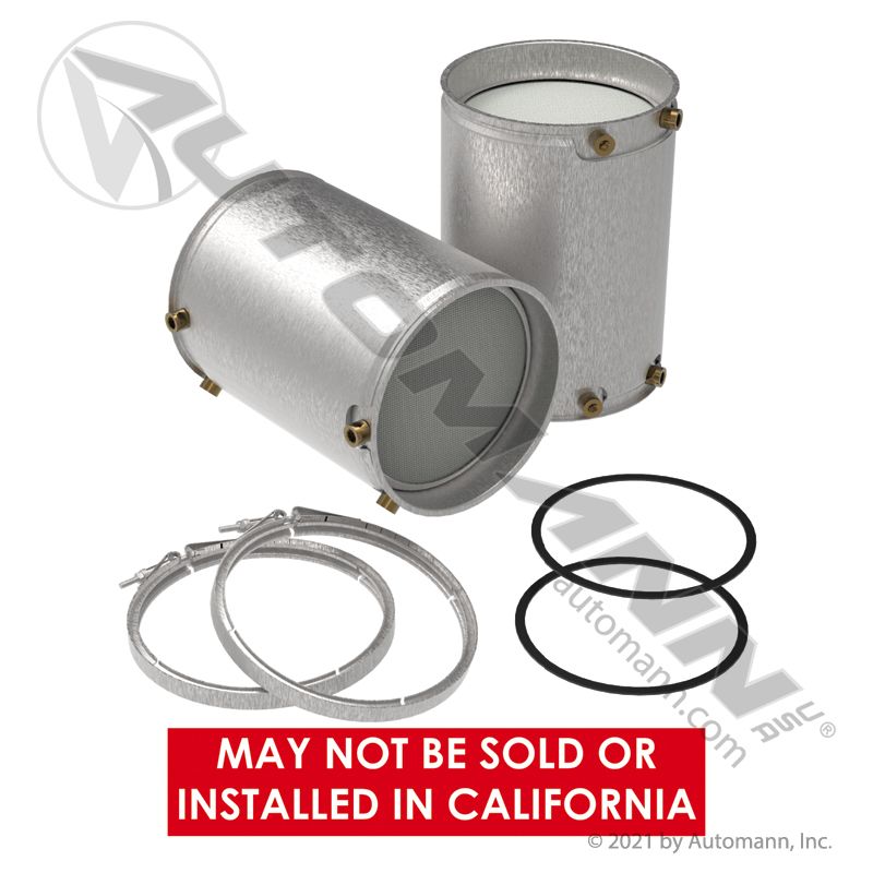 820.F905609K- DPF Cummins ISX Paccar MX13 IHC - Nick's Truck Parts