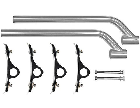 8591001 -Buyers Black Powder Coated Poly Fender Mounting Kit - Nicks Truck Parts