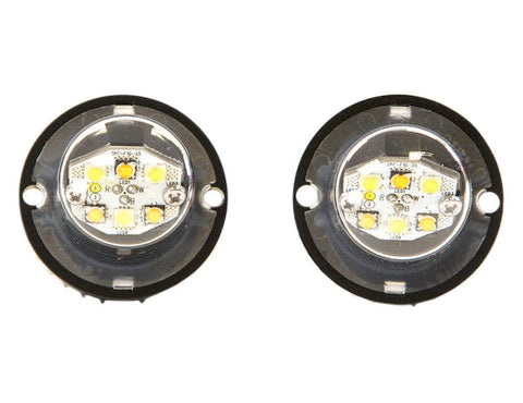 8891227 -Buyers- 25 Foot Amber/Clear Bolt-On Hidden Strobe Kits With In-Line Flashers With 6 LED - Nick's Truck Parts