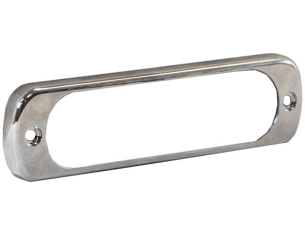 8891920 -Buyers- Chrome Bezel For 4.4 Inch Thin Mount LED Strobe Light - Nicks Truck Parts