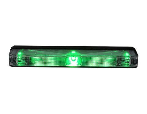 8892709 -Buyers- Narrow Profile 5 Inch Green LED Strobe Light - Nick's Truck Parts