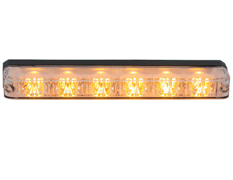 8892800 -Buyers- Ultra Bright Narrow Profile Amber LED Strobe Light - Nick's Truck Parts