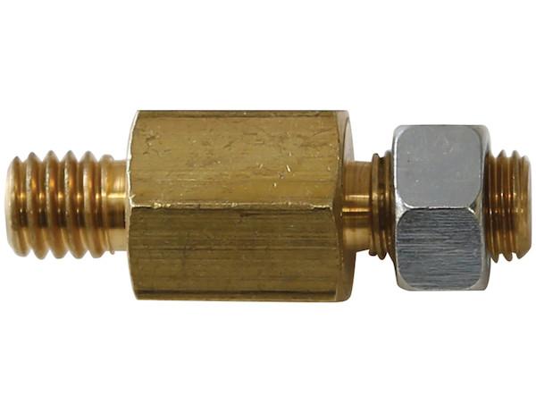 BA2 - Buyers- Brass Battery Bolt Adapters Side Terminal 3/8-24 With Nut - Nicks Truck Parts