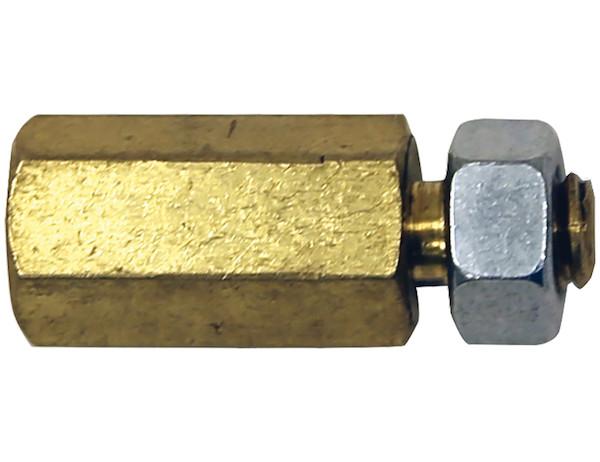 BA3 - Buyers- Brass Battery Bolt Adapters Top Terminal 5/16-18 With Nut - Nicks Truck Parts