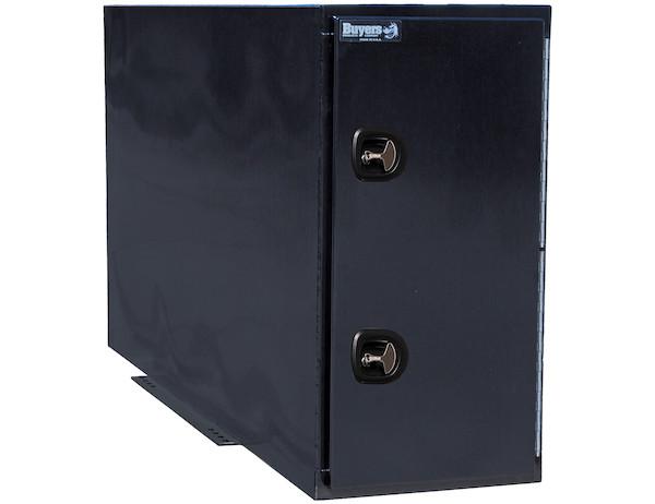 BP964824BLL -Buyers- Black Steel Straight Side Backpack Truck Tool Box With Adjustable Shelving - Nicks Truck Parts