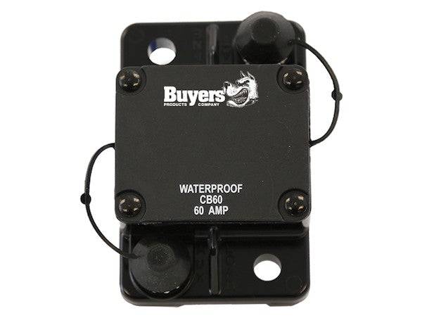 CB60 -Buyers-60 Amp Circuit Breaker With Auto Reset - Nicks Truck Parts