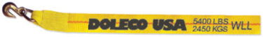DC23109430- 4" Winch Strap with Grab Hook 30' - Nick's Truck Parts