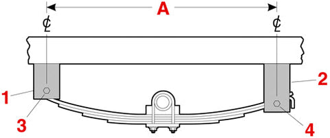 HK-113- Utility Trailer Suspension Kit - Nick's Truck Parts