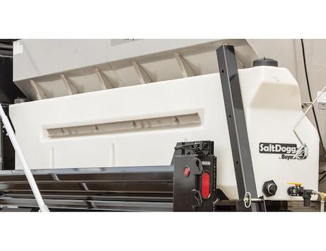 LS10H -Buyers- SaltDogg® Hydraulic Pre-Wet Kit With Two 400-Gallon Poly V-Box Mount Reservoirs - Nicks Truck Parts