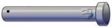 B1261 - Spring Pin, (product_type), (product_vendor) - Nick's Truck Parts