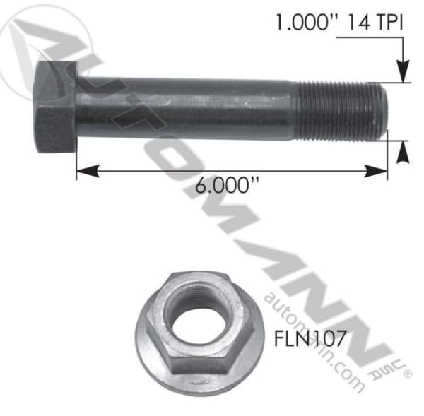 BKF100600GR5-Binkley Equalizer Bolt Kit, (product_type), (product_vendor) - Nick's Truck Parts