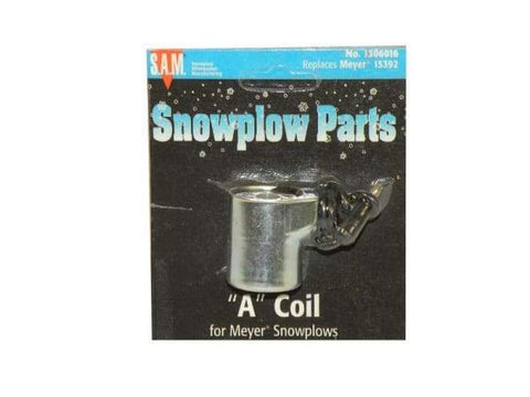 Buyers-1306016-Meyer/Diamond  in.Ain. Solenoid Coil 3/8in. Bore, (product_type), (product_vendor) - Nicks Truck Parts
