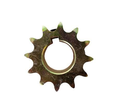 Buyers-1411915-Replacement 1 Inch 12-Tooth Yellow Zinc Engine Sprocket With Set Screws For #40 Chain, (product_type), (product_vendor) - Nicks Truck Parts