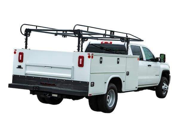 Buyers-1501250-13-1/2 Foot Black Service Body Ladder Rack, (product_type), (product_vendor) - Nicks Truck Parts