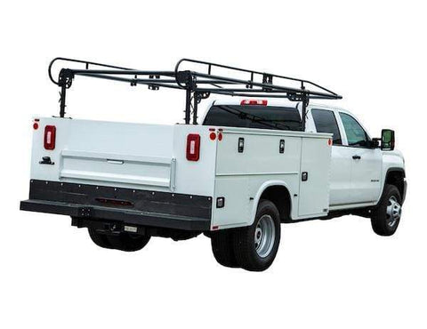 Buyers-1501250-13-1/2 Foot Black Service Body Ladder Rack, (product_type), (product_vendor) - Nick's Truck Parts