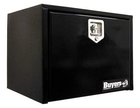 Buyers-1703326-15x13x36 Inch Black Steel Underbody Truck Box With T-Handle, (product_type), (product_vendor) - Nicks Truck Parts