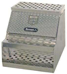 Buyers-1705183-24 X 28 X 30 Aluminum Step Box, (product_type), (product_vendor) - Nick's Truck Parts