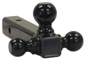 Buyers-1802202-Tri-Ball Hitch,1-7/8in., 2in., 2-5/16in. Black Towing Balls (Tubular Shank), (product_type), (product_vendor) - Nicks Truck Parts
