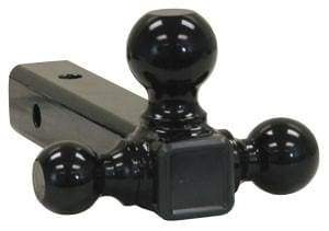 Buyers-1802202-Tri-Ball Hitch,1-7/8in., 2in., 2-5/16in. Black Towing Balls (Tubular Shank), (product_type), (product_vendor) - Nick's Truck Parts