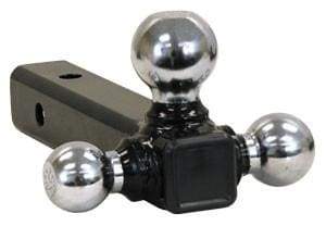 Buyers-1802207-Tri-Ball Hitch,1-7/8in., 2in., 2-5/16in. Chrome Towing Balls (Tubular Shank), (product_type), (product_vendor) - Nick's Truck Parts
