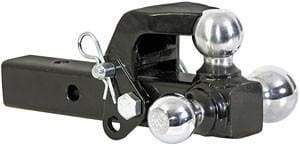 Buyers-1802279-Tri-Ball Mount with Pintle Hook, 1-7/8in., 2in., 2-5/16in. Chrome Balls, (product_type), (product_vendor) - Nicks Truck Parts
