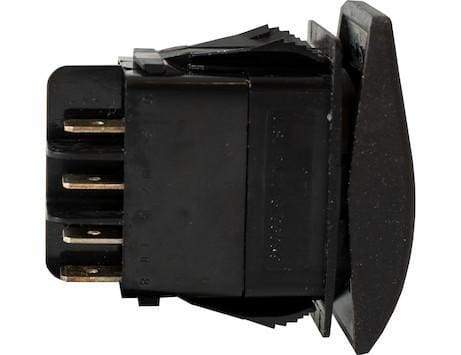 Buyers-3007301-Replacement Controller Rocker Switch For Engine With White LED, (product_type), (product_vendor) - Nicks Truck Parts